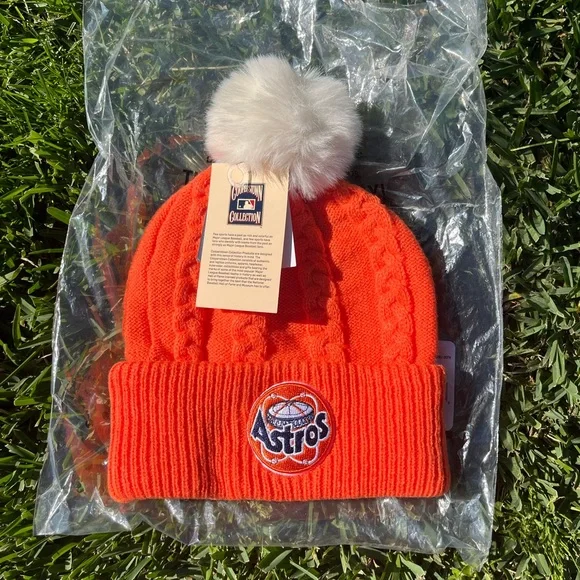 NWT MLB Cooperstown Collection Houston Astros Beanie - Picture 1 of 3